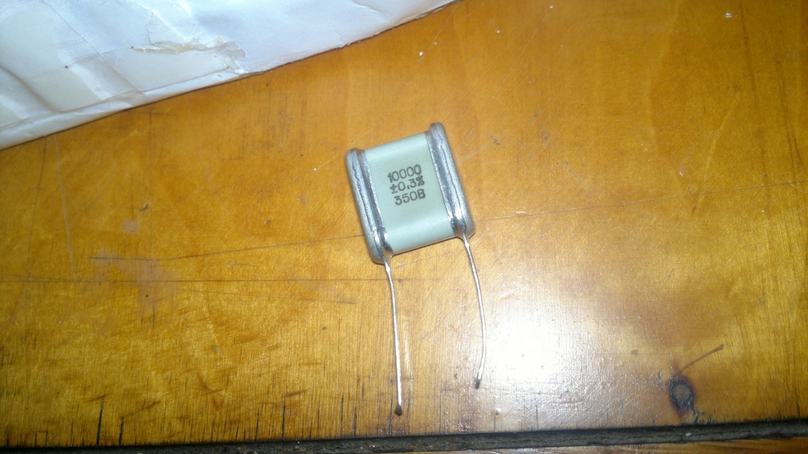 NOS Vintage USSR Soviet SGM-3 10000pF 10nF 350V Silver Mica Capacitor