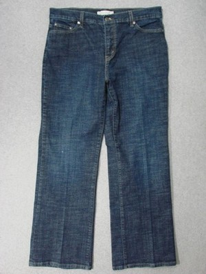 SL11421 2009 **LEVI'S** 512 PERFECTLY SLIMMING BOOT CUT WOMENS JEANS sz16M DARK