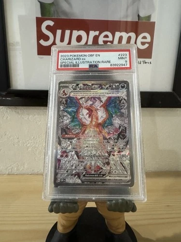Pokemon Obsidian Flames Charizard EX Special Illustration Sir #223 PSA 9