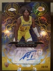 2025-26 Topps Chrome ADOU THIERO /50 GOLD REFRACTOR On Card Chromographs RC Auto