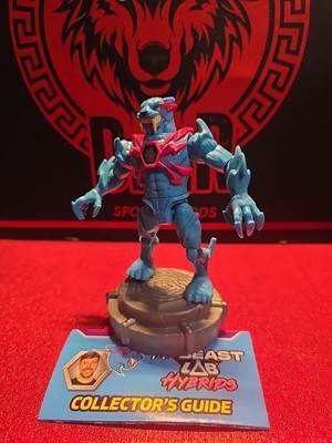 MrBeast Mr. Beast Lab Hybrids Shockclaw Panther Hyper Fusion Action Figure Blue