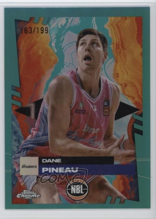 2024 Chrome NBL National Basketball League Aqua Refractor /199 Dane Pineau 06kk