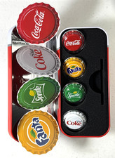 2020 Fiji Coca-Cola Bottle Cap Vending Machine 0.999 Silver 4 Coin Set w/ COA