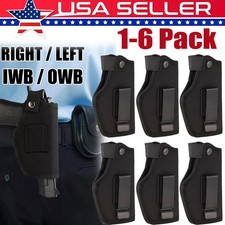 Universal Tactical Concealed Carry IWB OWB Gun Pistol Holster Left / Right Hand