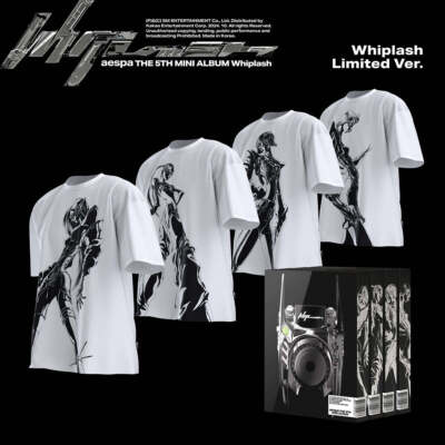 aespa whiplash Ltd.カリナver The 5th Mini Album 'Whiplash' (Whiplash Limited Ver.) - SET