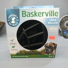 Company of Animals Baskerville Ultra Muzzle for Dogs Size 6: 80-150 lbs NEW