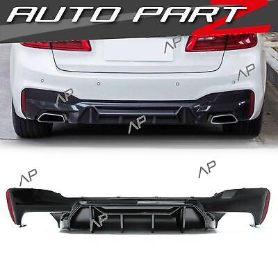 JOM Heckdiffusor Für BMW 5er G30/G31 2017-2020 - Schwarz Glänzend