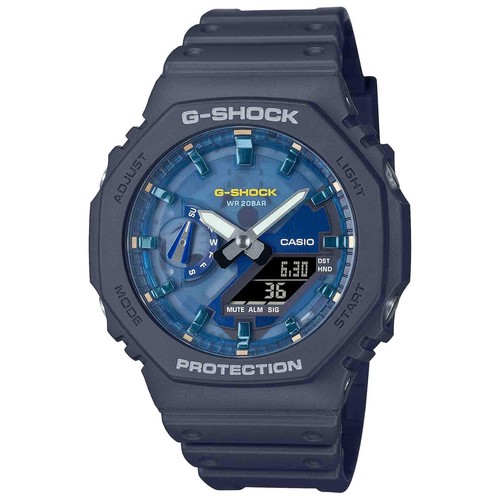 G-Shock GA2100 Ana-Digi Oasis Navy - 第 1/3 張圖片