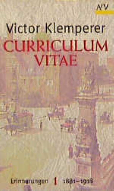 Thumbnail - Victor Klemperer / Curriculum Vitae / 9783746655000