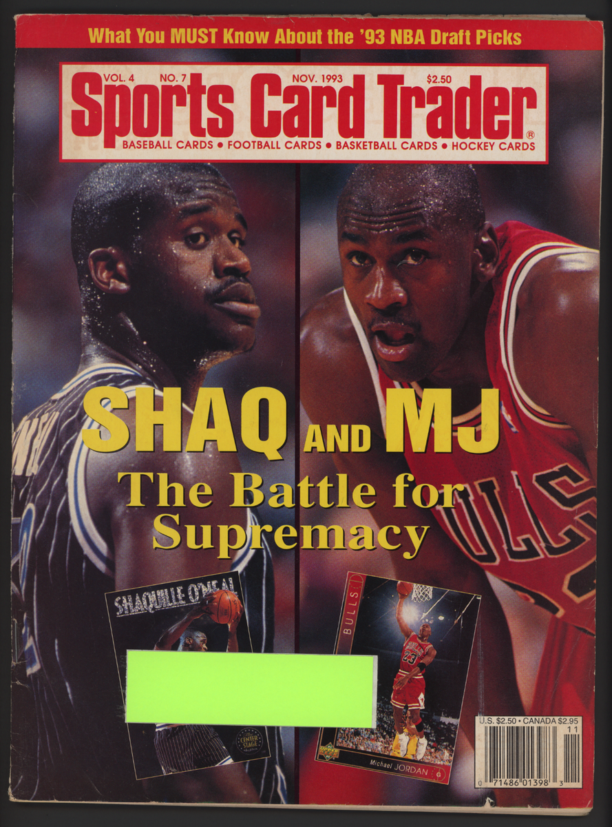 1993 November Sports Card Trader Vol #4 No #7 Michael Jordan