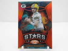 AARON RODGERS 2021 CERTIFIED STARS ORANGE #65/149- PACKERS!!