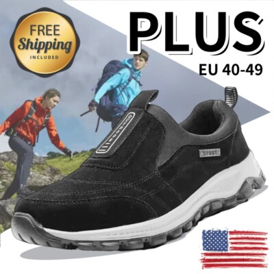 Men's Plus Casual Hiking Climbing Shoes Non Slip Sports Walking Shoes Sneakers