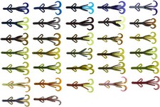 Big Bite Baits Soft Plastic Creature Bait 4 or 6 inch Brush Hog Style Bass Bait