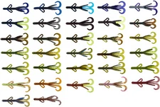 Big Bite Baits Soft Plastic Creature Bait 4 or 6 inch Brush Hog Style Bass Bait