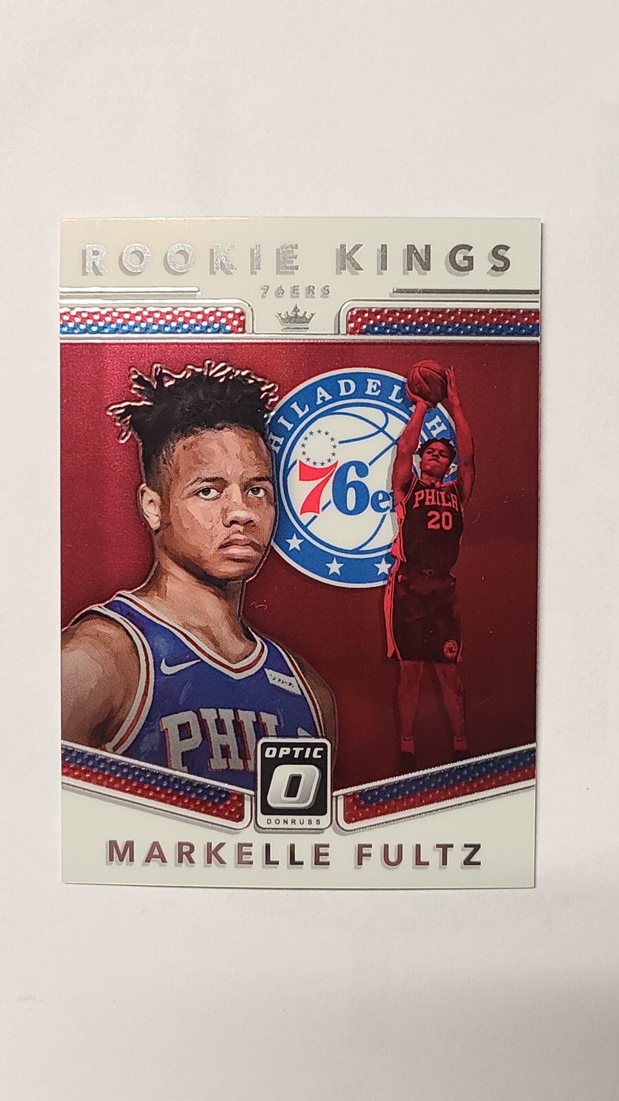 2017-18 Donruss Optic Basketball Rookie Kings RC #1 Markelle Fultz 76ers