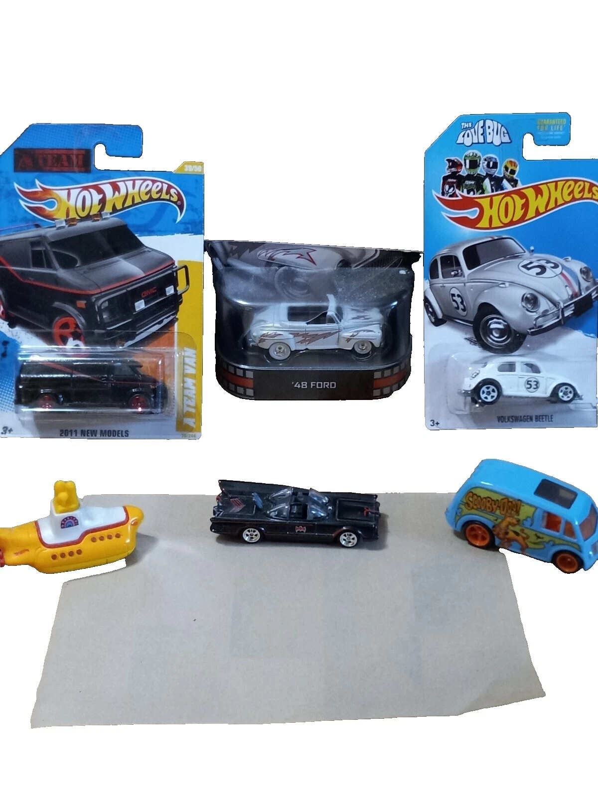 Hot Wheels Scooby-Doo Ford vehículos diecast y de juguete