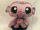 LITTLEST PET SHOP 8" Purple MONKEY Plush Stuffed