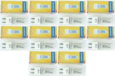 10 x Omnilux 500W 230V A1/244 Sockel Gy-9,5 Gy 9,5 für Raylight-Reflektoren NEU - Bild 1 von 4