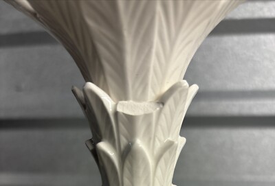 Fitz and Floyd White Palm Tree Candlesticks Pair FF Japan | eBay