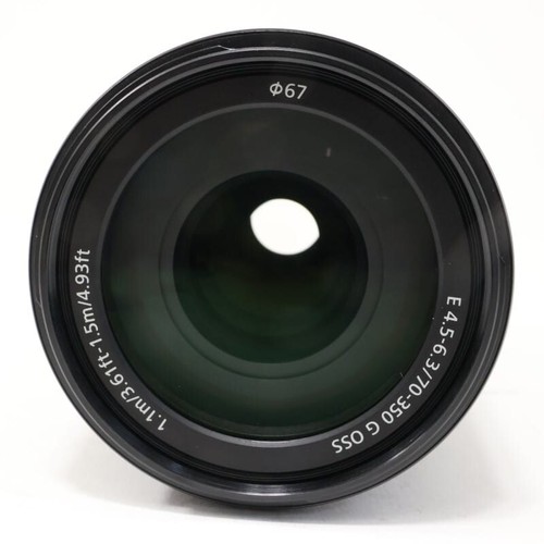 Near Mint Sony SEL70350G 70-350mm F/4.5-6.3 G OSS Telephoto Lens E-Mount #S027 - Picture 2 of 4