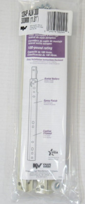 Knape & Vogt 1284P ALM 300 Drawer Slide 12 inch - Almond