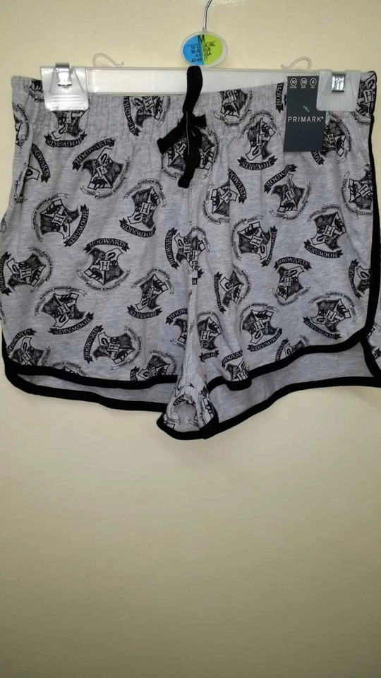 Harry Potter Women's Shorts Hogwarts Grey Hot Pant Ladies Lounge Shorts Gift - Image 2 of 4