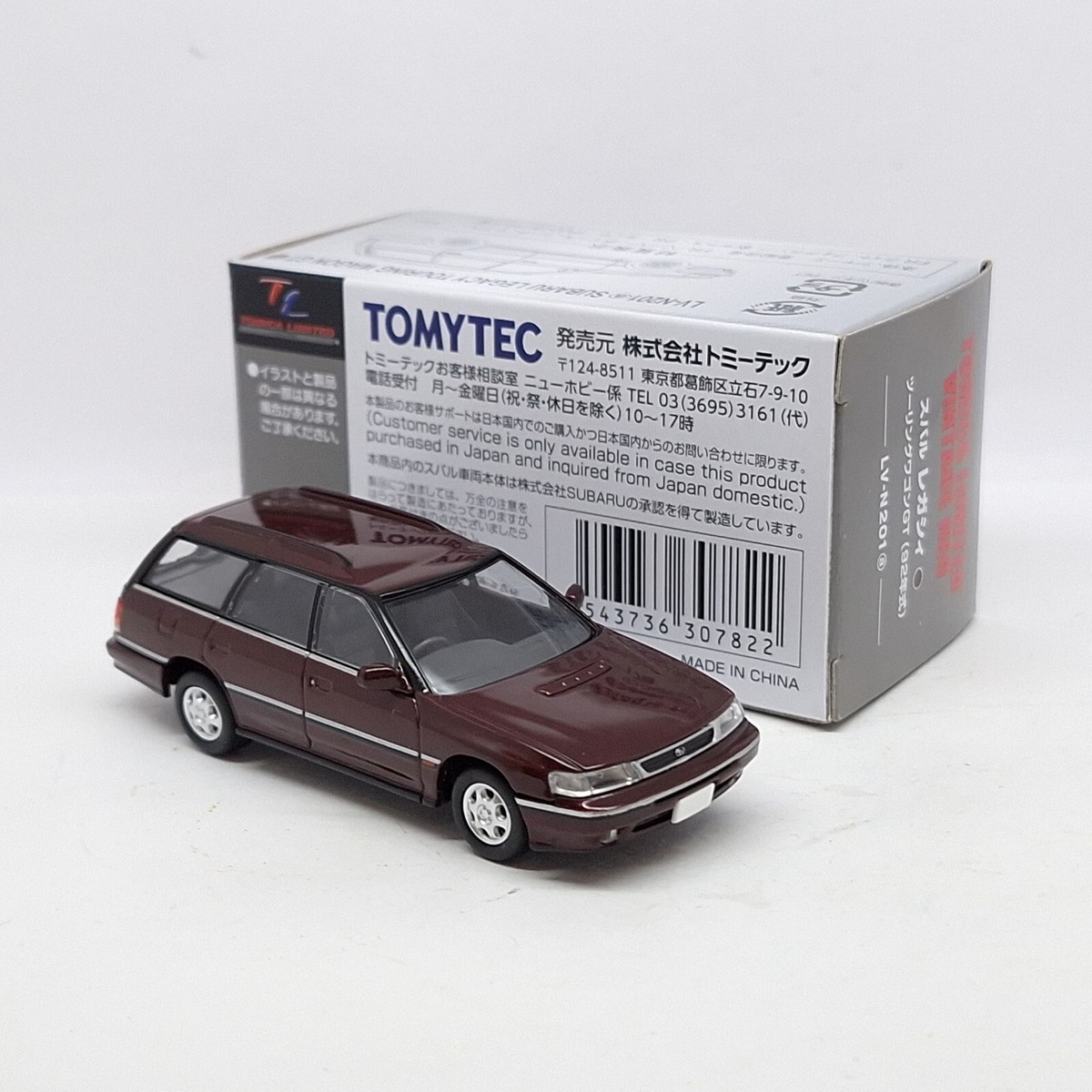 Tomica Limited Vintage LV-N201a Subaru Legacy Touring Wagon