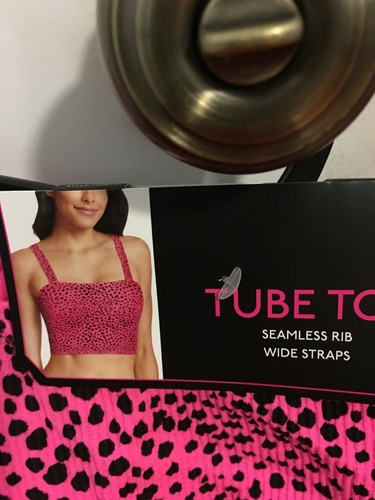 BRAND NEW JUNIORS SIZE XXX-LARGE NO BOUNDARIES SEAMLESS RIB TUBE TOP WITH STRAPS - Picture 5 of 7