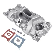 Dual Plane Intake Manifold for Chevrolet 262 267 283 302 305 307 327 Small Block