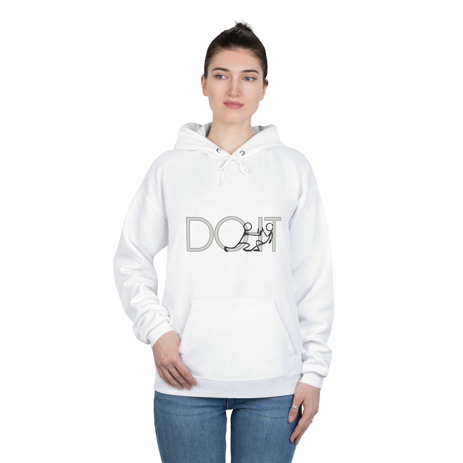 Unisex EcoSmart Pullover Hoodie - Sustainable Comfort Fleece Sweatshirt