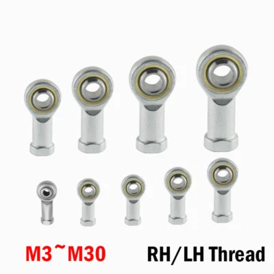 Female Rod End Bearing Joint RH/LH Thread M3 M4 M5 M6 M8 M10~M30 Bearing Steel