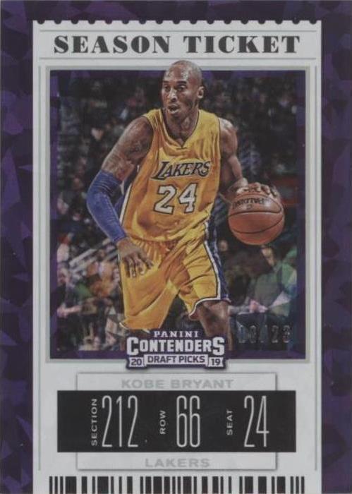2019-20 Panini Contenders Draft Picks - Kobe Bryant #32 for sale