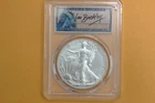 2021 $1 American Silver Eagle 1oz PCGS MS70 First Production Leonard Buckley T2