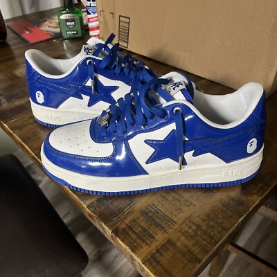 Size 11 - A Bathing Ape Bapesta #5 Royal Blue | eBay