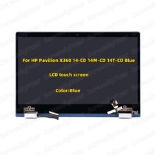 For HP Pavilion X360 14-CD 14M-CD 14T-CD Blue LCD Display touch screen Assembly