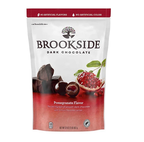 BROOKSIDE Dark Chocolate Pomegranate Flavored Chocolate, 32 oz.