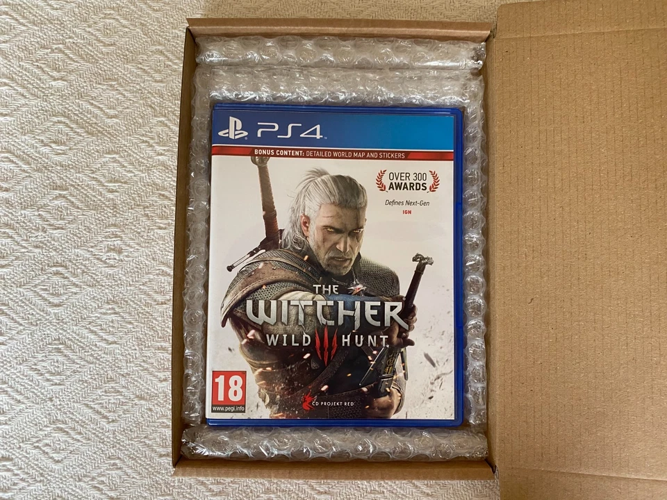 The Witcher 3 Wild Hunt Sony PS4 - UK PAL Immaculate with Map & Natural Disc - Image 2 of 4