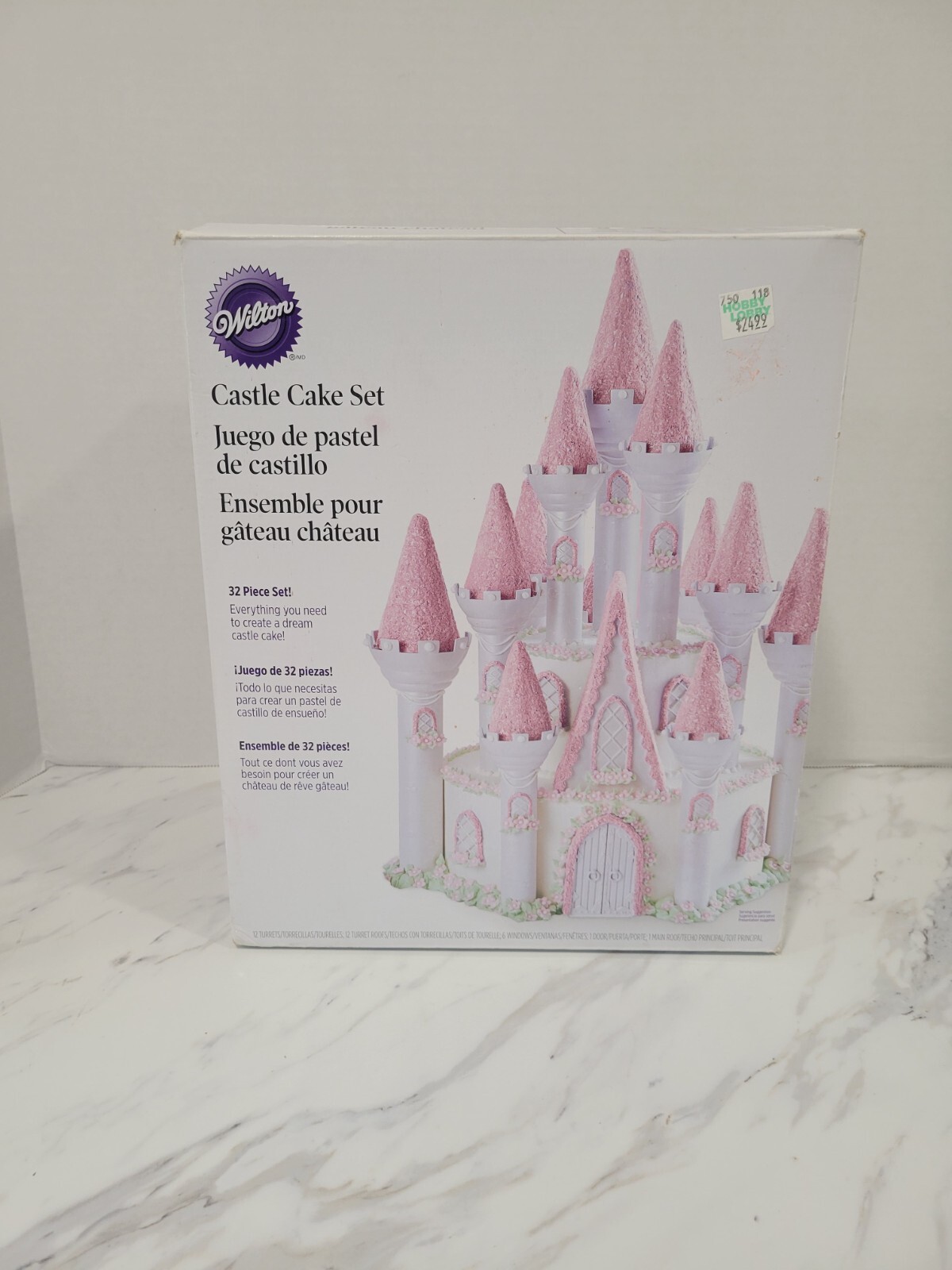 Wilton Castle Cake Set 32-Piece Fairytale Princess Decorating Kit NEW