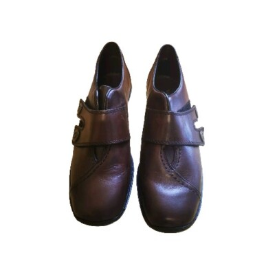 Rieker Anti-Stress Brown Ladies Leather Shoes, Size UK 5, EU 38, US 7 ...