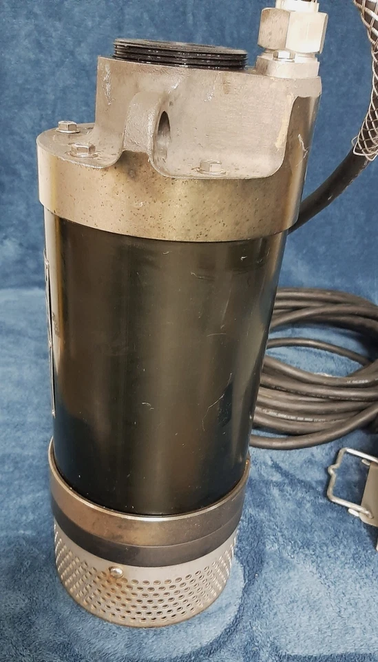 CRANE 9-20111-13 SUBMERSIBLE DEWATERING/SUMP PROSSER PUMP 2HP  120 VOLT - Image 3 of 4