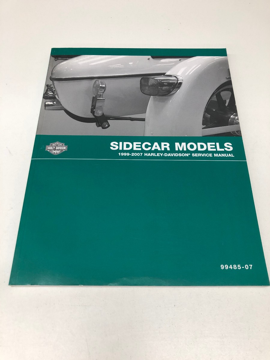 1999-2007 HARLEY-DAVIDSON Sidecar models Factory Service Manual P