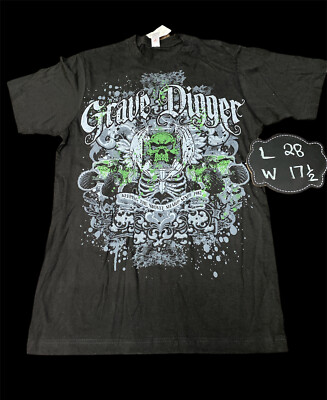 Vintage Grave Digger T Shirt Mens Small Monster Truck Keeping The