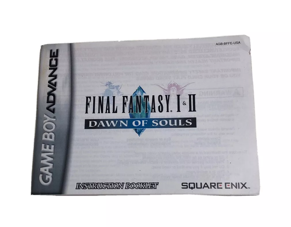 Final Fantasy I & II: Dawn of Souls  (GBA) Gameplay 