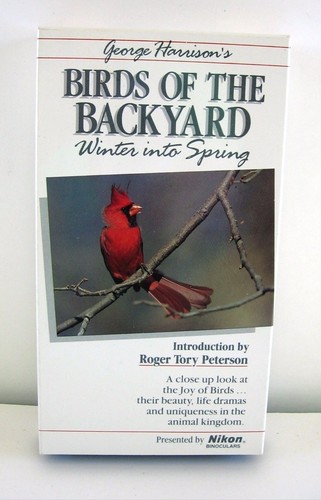 George Harrison Birds of the Backyard (VHS) Winter Into Spring 1989 Vidéo Film - Photo 1/2