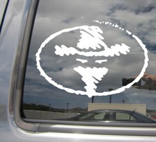 Cowboy Bandit Outlaw - Western Bad Boy Car Laptop Vinyl Decal Sticker 10186