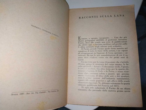 RACCONTI SULLA LANA storia sociale dell'abbigliamento e industria laniera, 1950 - Picture 4 of 12