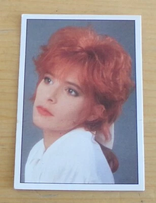 1988 MYLENE FARMER PANINI MUSIQUE VIGNETTE D'ORIGINE NEUVE - Photo 1/2
