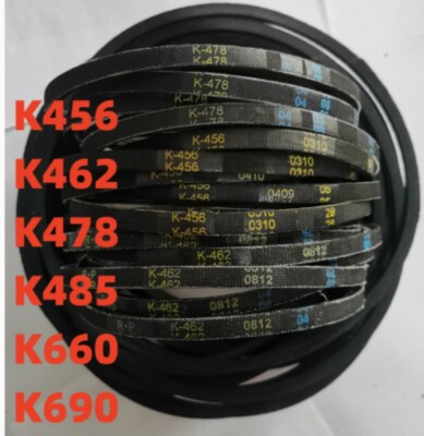 K456 K478 K660 K690 K462Drill Press Rubber Vee-belt Driving Belt for Bench Drill