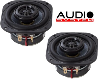 Audio System CO 80 EVO 80mm HIGH LEVEL Coaxial System 1 Pair Speakers 8cm