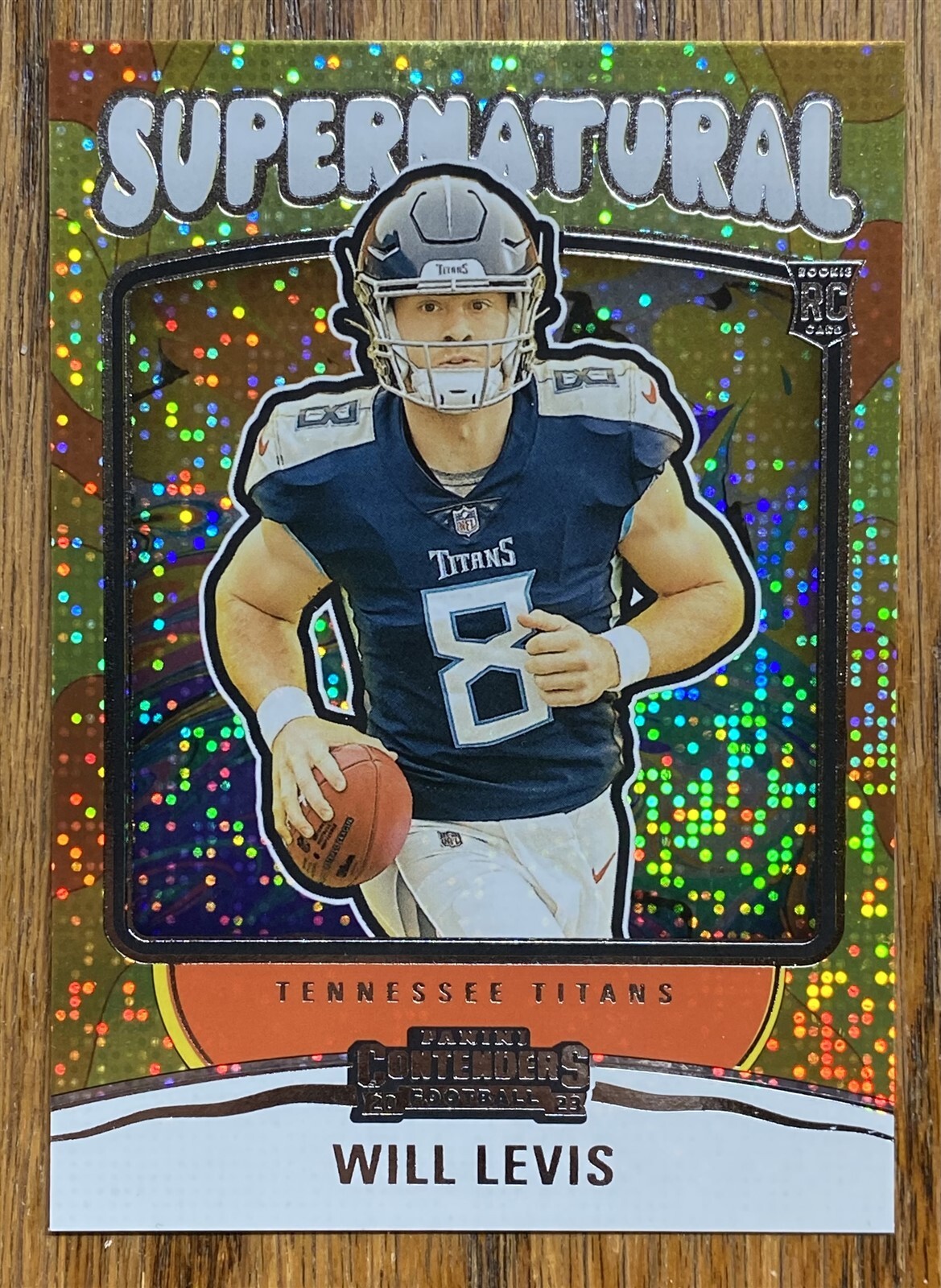 Will Levis 2023 Panini Contenders Supernatural Rookie #5 - Titans